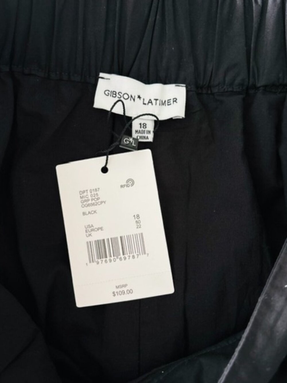 Gibson & Latimer Woven Poplin High Rise Pleated A-Line Flounce Maxi Skirt NWT - Picture 4 of 5